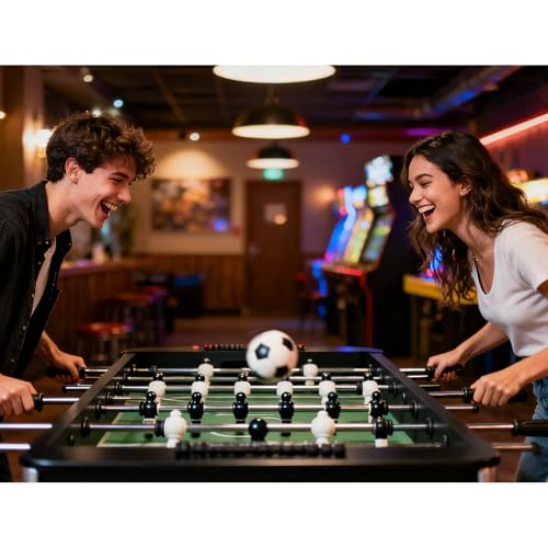 Pack of 9 Mini Foosball Balls - 1.42 Inch Multi-Color