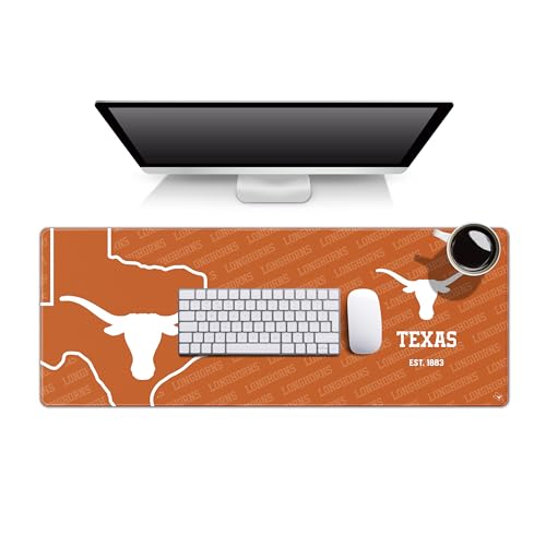 Texas Longhorns Desk Pad - Water & Stain Resistant, Non-Slip