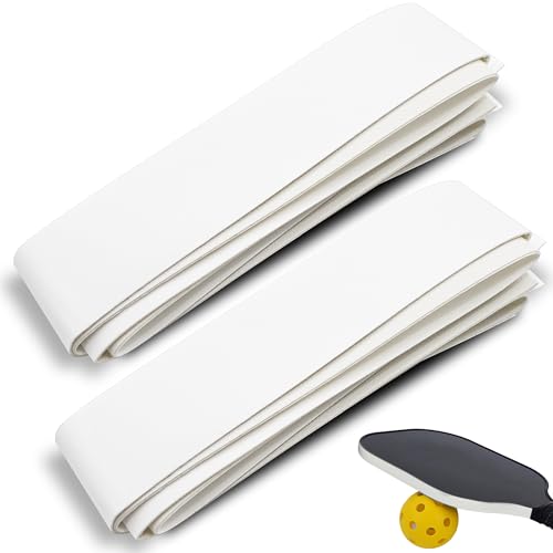 Pickleball Paddle Edge Guard Tape - White Protective Strap