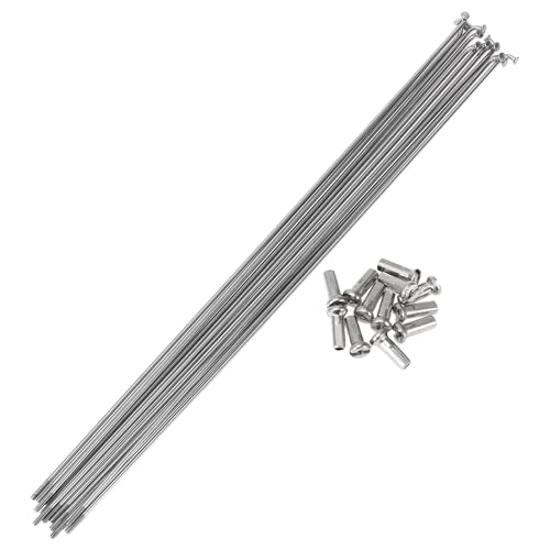 14G Bicycle Spokes - 265mm Stainless Steel Spoke Set