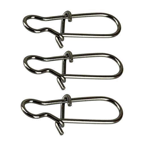 100 Pack Duo Lock Snaps Size 3 - 66LB Fishing Tackle Kit