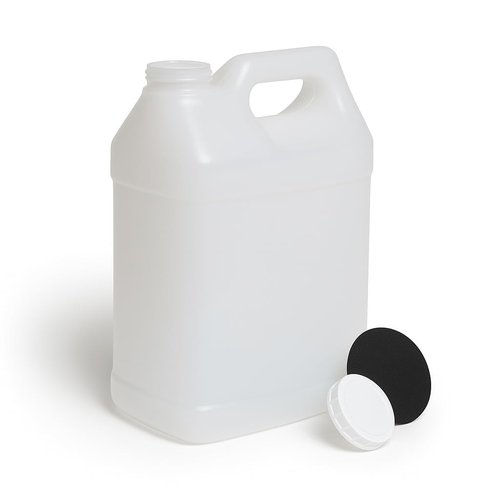 FastRack 2.5 Gallon Water Jug (Pack of 2) w/ 1 Black Rubber Cap Gripper | Reusable Plastic Jug with lid for Liquids | Heavy-Duty Water Container for Storage, Camping | BPA-Free Gallon Jugs with Lids