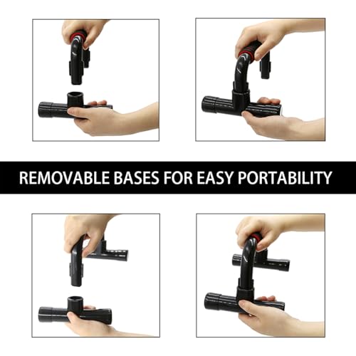Push Up Bars for Strength Training - Portable Ergonomic Stands