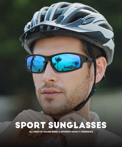 Polarized Sports Sunglasses for Men & Women - UV400 Protection