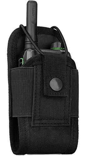 Molle Radio Holder Pouch Case for Duty Belt - Black