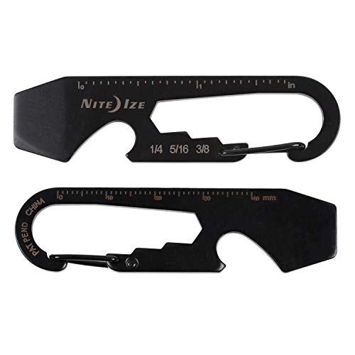 5-in-1 Stainless Steel Keychain Multi Tool with Bottle Opener - 1 Pack