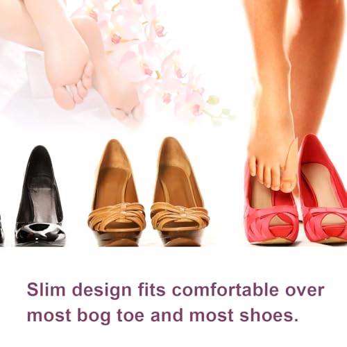 Promifun Beige Gel Bunion Protector Shields 10 Pack for Big Toe Relief