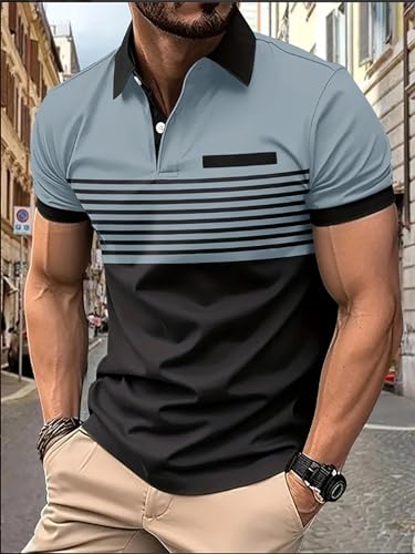 Men's Golf Shirt - Short Sleeve Casual Work T-Shirt