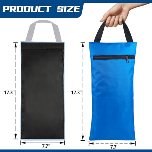 Yoga Sandbag with Dual Compartment - 2 Pack, Blue