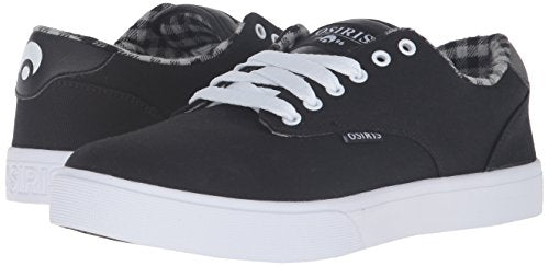 Osiris Men's Slappy VLC Skateboarding Shoe, Black/White, 8 M US