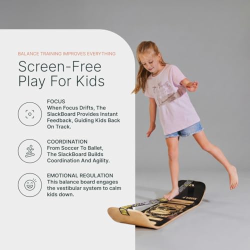 Balance Board for Kids & Adults - Core Workout Trainer