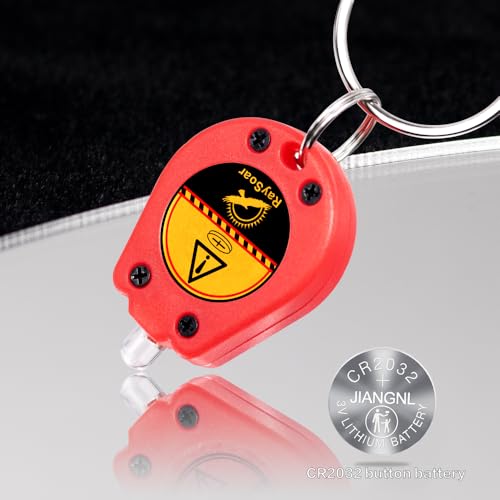 Ultra Bright 6-Color Keychain Flashlight Set - Multicolor Lights
