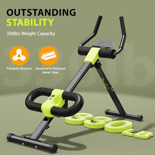 Ab Workout Machine for Home Gym - Adjustable & Ergonomic Design