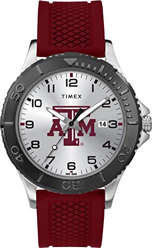 Georgia Bulldogs Men's 42mm Watch with Black Silicone Strap