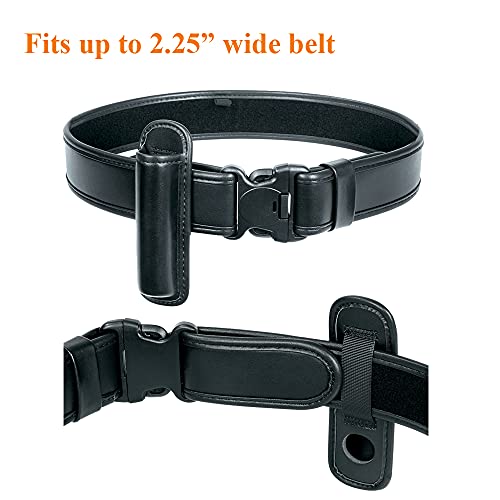 Taftacfr Black Plain Molded Expandable Baton Holder for 16in & 21in Batons