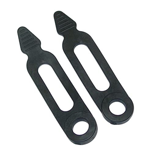 Pack Rack ATV Gun & Bow Rack Replacement Rubber Snubber Straps - Pack of 2