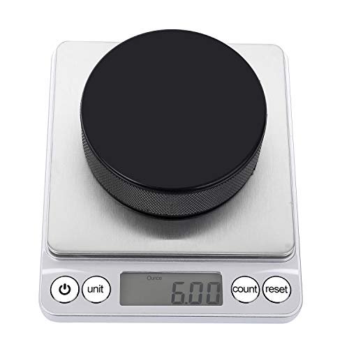 Ice Hockey Pucks - 25 Pack, Official 6oz Regulation Size, Black