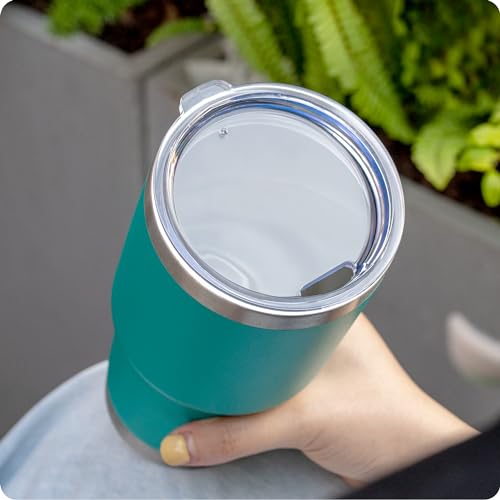 30 oz Tumbler Lid – Perfect Fit for Yeti & Ozark Trail – 1 Pack