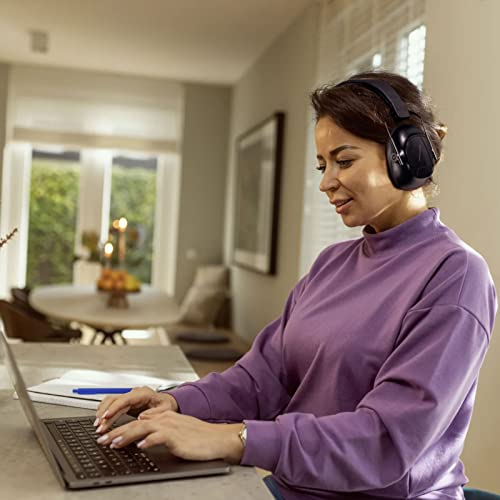 Alpine Defender Adult Earmuffs for Noise Reduction - Premium Noise Protection Headphones for Study, Focus, Work & Sensory Overload - Light-Weight Design - Adjustable Headband - All Day Comfort - 22dB