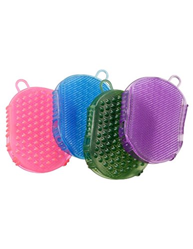 Rubber Jelly Scrubber - Hunter Green, 1 Count