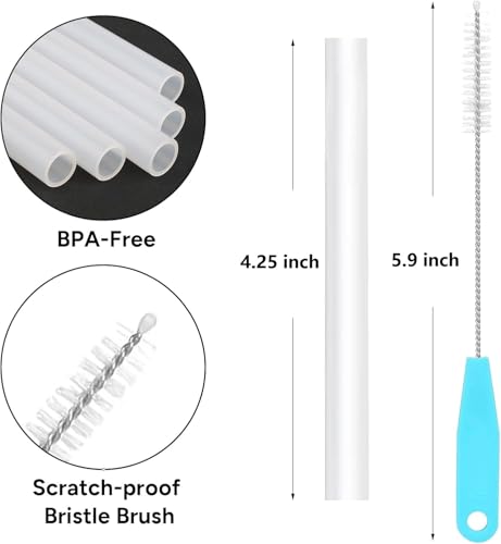 Replacement Straws for CamelBak eddy+ 12 oz Kids Water Bottle - BPA-Free