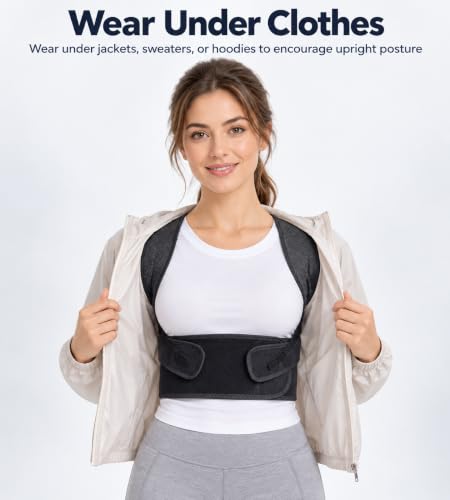 LibertyMove Posture Corrector for Women S/M (28-38 in) Upper Back Brace