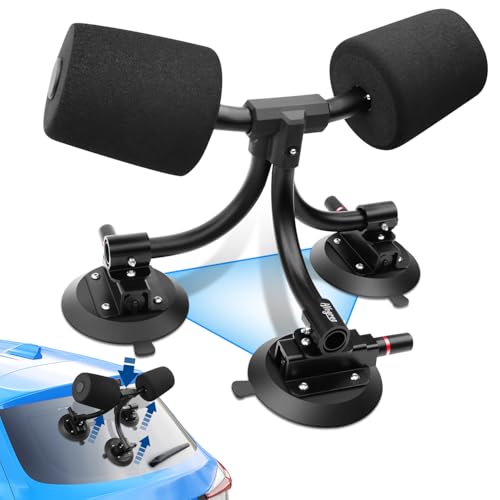 Kayak Load Roller with 3 Suction Cups - Stealth Black