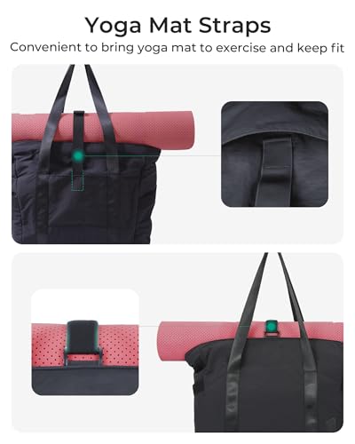 Women's Tote Bag with Zipper - Versatile Work & Travel Tote