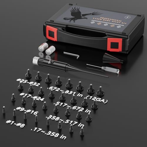 Professional Green Laser Bore Sight Kit with 32 Adapters