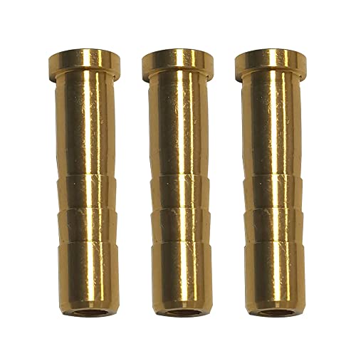 50 Grain Copper Arrow Inserts - 12 Pack for .244" Shafts