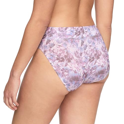 Warner's No Pinching No Problems Hi-Cut Brief Panty Ivory Mist & Primrose