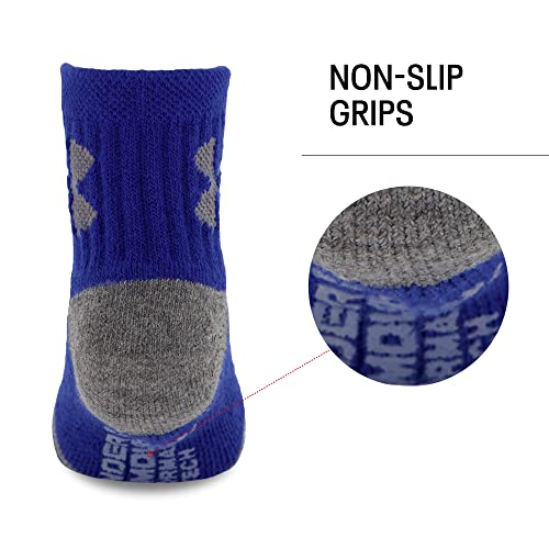 Boys' Quarter Socks Multi Pack - 2-4T / Red Tech