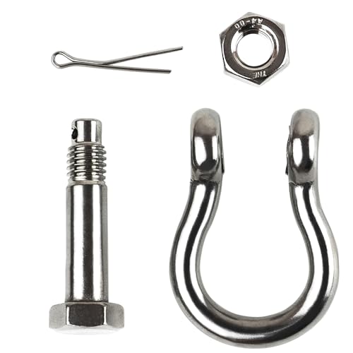 316 Stainless Steel Boat Anchor Shackle 5/16 Inch - 2 PCS