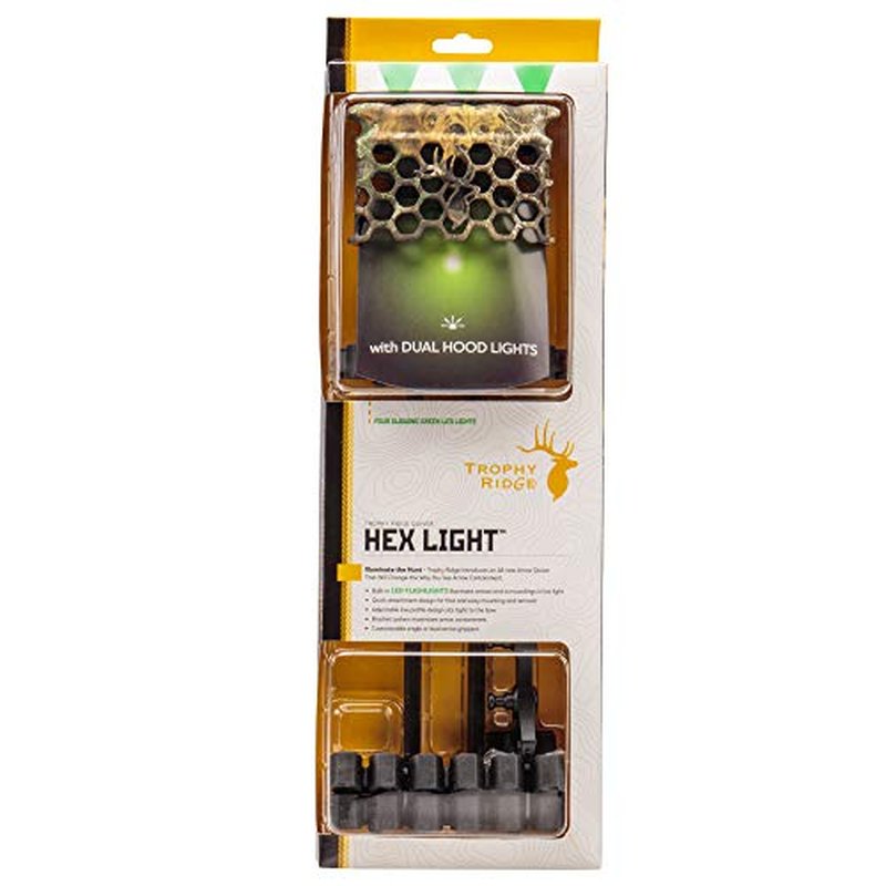 Trophy Ridge Hex Light Archery Arrow Quiver, Realtree Edge