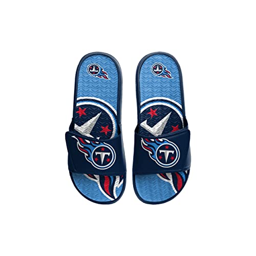 Tennessee Titans Colorblock Big Logo Slides - 4-5