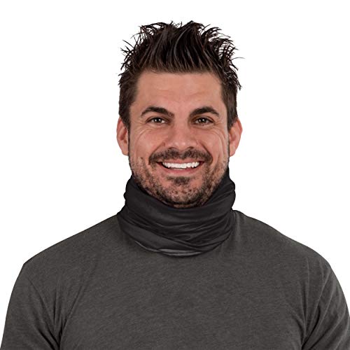 NFL Team Logo Neck Gaiter - Las Vegas Raiders Mini Print