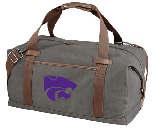 Kansas State Duffel Bag - Durable Overnight Travel Bag