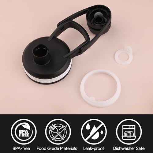 Silicone Gaskets for Thermoflask 24/32/40/64oz Bottles - 8 Pack
