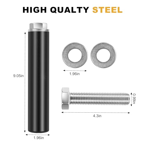 Weight Plate Holder for Power Rack - 1" Hole, 9.05 Inch Arm