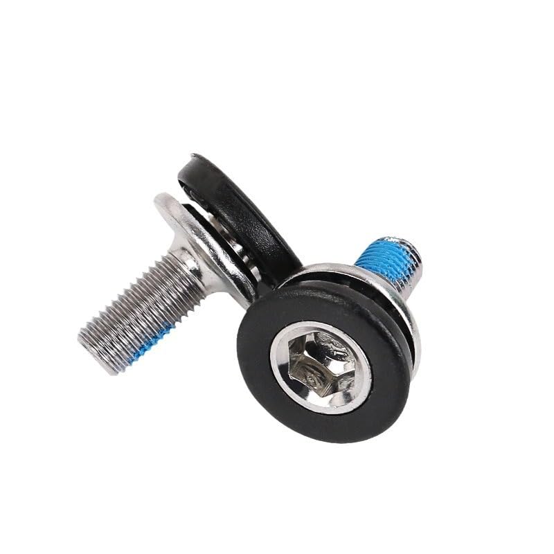 8mm Hex Crank Arm Fixing Bolts for Mountain and Road Bikes - 2 Pack
