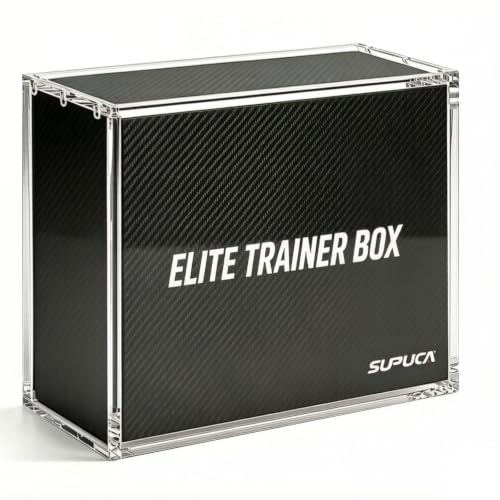 Supuca ETB Protector Case / 1 - 5mm Acrylic Display Box for Sealed Trading Card Collections