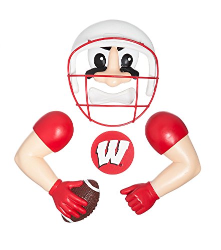 Wisconsin Badgers Tree Face Statue - 16x9 Polystone Decor
