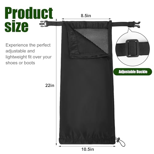 Breathable Lawn Care Leg Gaiters - 2 Pcs Adjustable Leg Guards