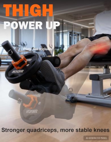 Tib Bar - Tibialis Trainer for Shin & Ankle Strength, 2in Weight Plates - Black