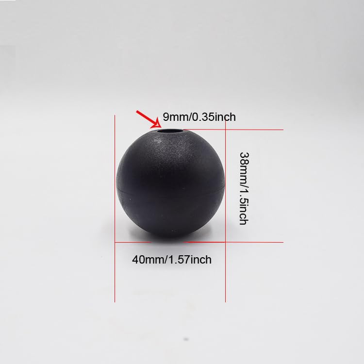 6 Pack Gym Pulley Cable Ball Stopper - Durable Nylon Replacement Parts