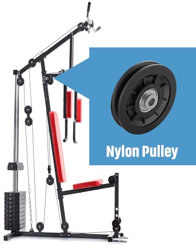 Nylon Pulley Wheel - 3.5 Inch Replacement Pulley - 1 Pack