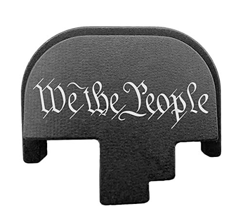 Laser Engraved Aluminum Rear Back Plate for M&P Full Size - We The People