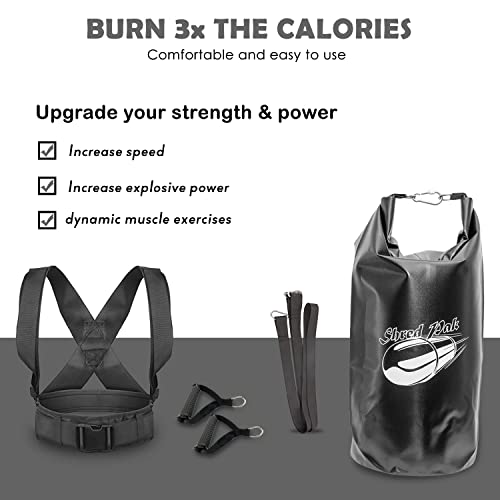 Resistance Training Sled Kit - Weight Sled with Harness & Handles