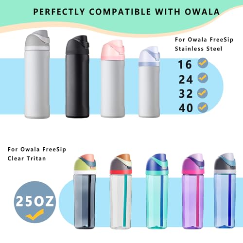 Replacement Lid for Owala FreeSip Water Bottles - Leakproof, BPA-Free