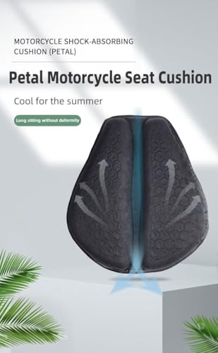 Gel Cushion for Motorcycle - Breathable Shock Absorber - 1PC